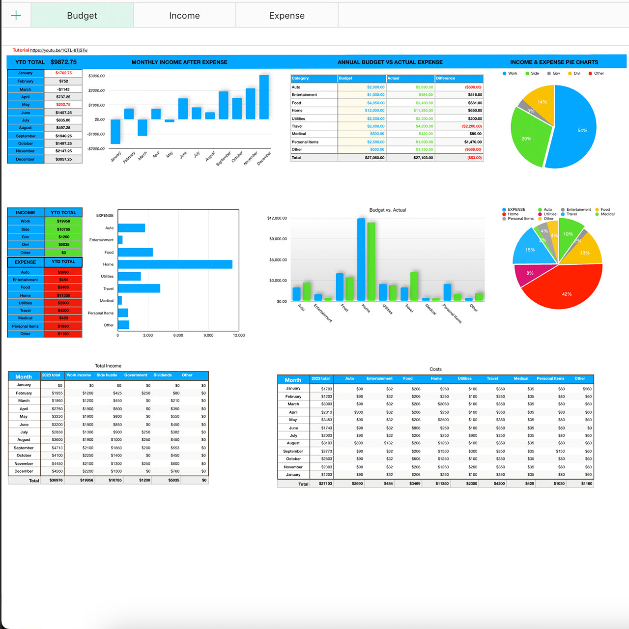 Ultimate Personal Finance & Portfolio Tracker Suite